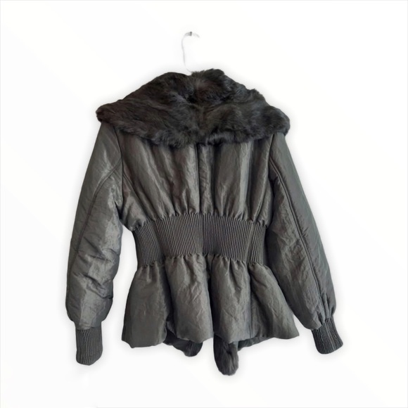 Jacket with Rabbit Fur from ITALY - Picture 2 of 5